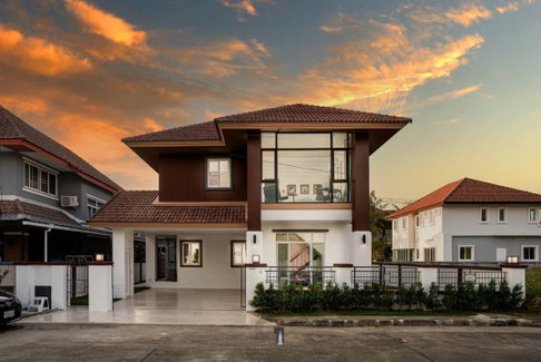 ปล่อยเช่า บ้านเดี่ยว 4 ห้องนอน โครงการ Chiangmai Perfect home สารภี ใกล้สนามบินเชียงใหม่ (R1273) T.0946511456
