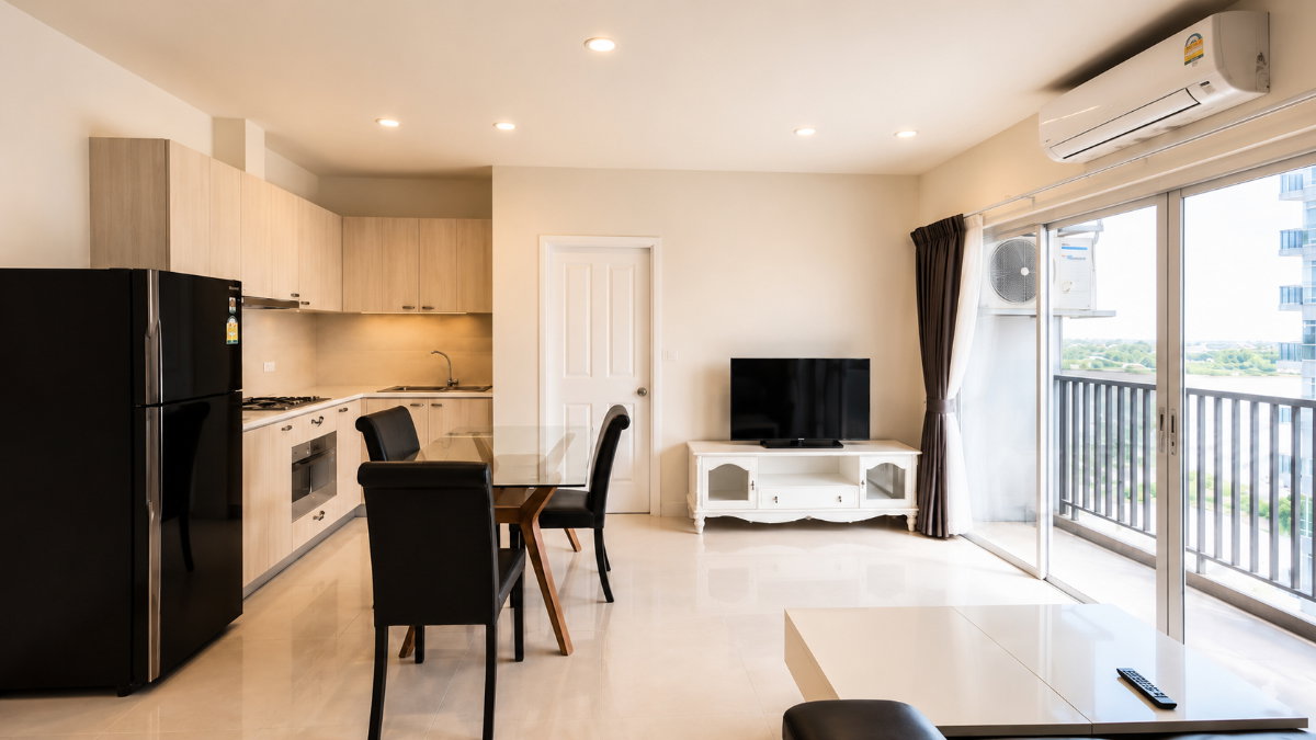 รูป ✨#ให้เช่าคอนโดแมเนอร์สนามบินน้ำ  #ให้เช่าคอนโดติดแม่น้ำเจ้าพระยา✨ - รูปที่ 5/8
