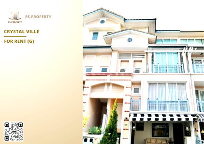 Townhouses for rent : Townhouse for rent ✨ Crystal Ville ✨ 4 bedrooms, 4 bathrooms. Fully furnished and equipped with appliances—ready to move in.