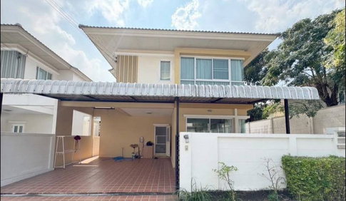 Detached house for rent, Casa Ville Sriracha. Good location, near shopping malls.