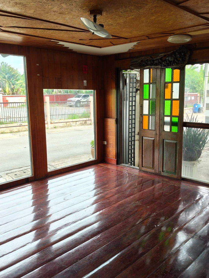 รูป ให้เช่าบ้านเดี่ยวสุขสวัสดิ์26 สไตล์รีสอร์ทมีสวนและสระว่ายน้ำ - รูปที่ 6/15