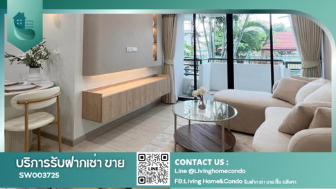 ขายคอนโด Eastwood Park Onnut 36 (อีสท์วูดพาร์ค อ่อนนุช 36 คอนโด ) ใกล้ BTS อ่อนนุช ตกแต่งสวย เฟอร์นิเจอร์ครบ -SW003725