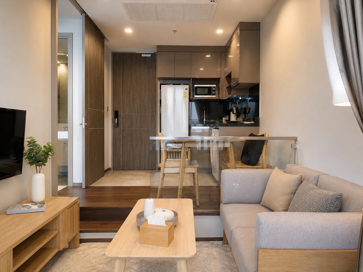รูป 🌆ขายคอนโด Ideo Q Victory ห้องสวย 35 ตร.ม. ใกล้ BTS อนุสาวรีย์ชัยสมรภูมิ  - รูปที่ 2/7