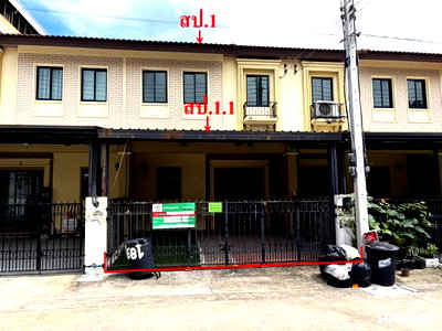Townhouses for sale วิทยาลัยเทคนิคปทุมธานี : TOWN HOUSE 18.8 Sq.w. Muang Pathum Thani Pathumthani for 1.8M
