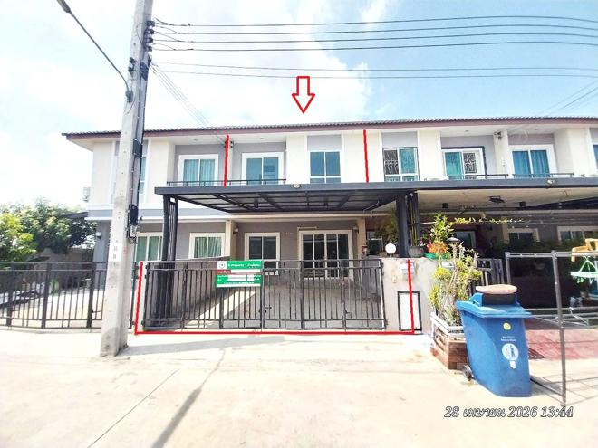 รูป ทาวน์เฮ้าส์ 22.8 ตร.วา นนทวี วิลล์ 7 เขตหนองจอก กรุงเทพมหานคร 2.2M - รูปที่ 1/35