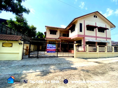 บ้านเดี่ยว ศาลหลักเมืองจังหวัดอุดรธานี : ขายบ้าน 2 ชั้น ทำเลใจกลางเมืองอุดรธานี ซอยจินตคาม (รหัส : H2SS-327)