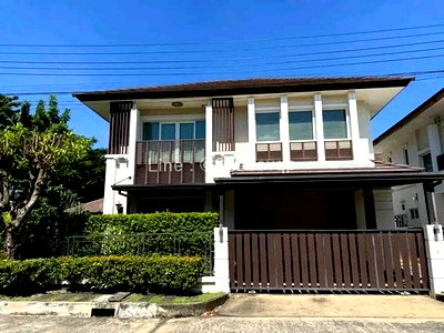 บ้านเดี่ยว ถนนกรุงเทพ-ชลบุรี มอเตอร์เวย์ : Sss567  ขายบ้านเดี่ยวหลังมุม เดอะเซนโทร อ่อนนุช–วงแหวน THE CENTRO ONNUCH-WONGWAN  ทิศใต้ บ้านพร้อมอยู่