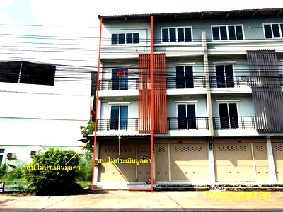 อาคารพาณิชย์ นนทบุรี : อาคารพาณิชย์ 22.6 ตร.วา ลภาวัน 22 บางใหญ่ นนทบุรี 4.1M