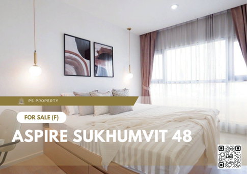 ขายด่วน 📍 Aspire Sukhumvit 48 📍 2 ห้องนอน 2 ห้องน้ำ เฟอร์นิเจอร์ และ เครื่องใช้ไฟฟ้าครบ ใกล้ BTS เอกมัย