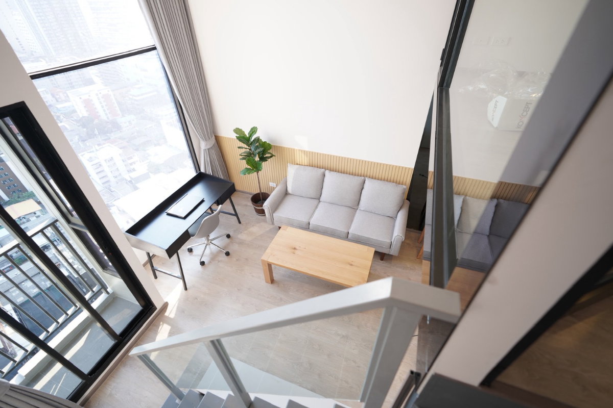 รูป ❌ปล่อยเช่าแล้ว❌ 1 Bedroom Duo Space 🔥  ใจกลางห้วยขวาง I Soho Bangkok Ratchada✨  - รูปที่ 12/17