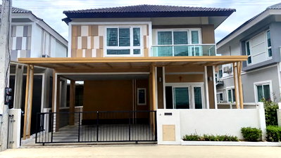 บ้านเดี่ยวให้เช่า : 🔥 บ้านไปไวมาก! กาญจน์กนก 21 แม่เหียะ ใกล้สนามบินและเซ็นทรัลแอร์พอร์ต