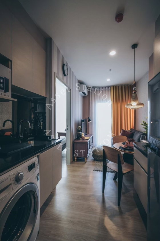 รูป ว่างพร้อมเช่า🏙️ Noble Revolve Ratchada 2 ห้องแต่งสวย เก็บกระเป๋าเข้ามาอยู่ได้เลย✨ - รูปที่ 8/12