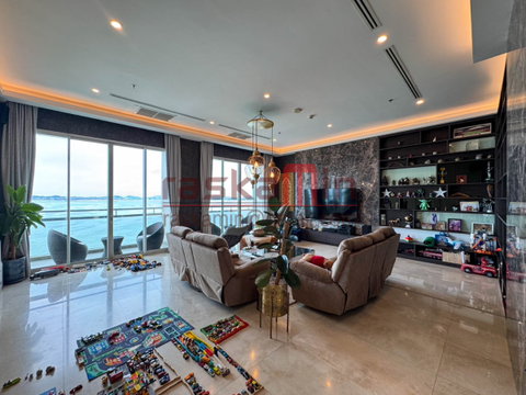 The Palm Wongamat – เพนท์เฮาส์ | 3 ห้องนอน | 4 ห้องน้ำ | 331.25 ตร.ม. | ขาย 58,000,000 บาท | โควต้าไทย