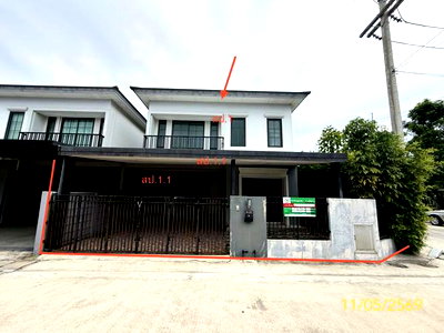 Houses for sale ม.เวสเทิร์น  : HOME 36.6 Sq.w. Khlong Sam Wa Bangkok for 4.6M