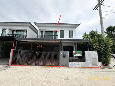 บ้านเดี่ยว 36.6 ตร.วา บริทาเนีย วงแหวน-หทัยราษฎร์ ลำลูกกา ปทุมธานี 4.6M