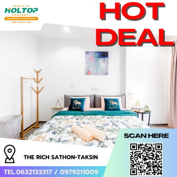 #R9891  🎉 ขายคอนโด The Rich Sathon-Taksin