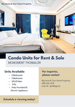 For Rent&Sale 📌 The Monument Thonglor 📌 2 bedrooms 180,000/month.