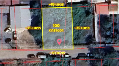 ขายที่ดิน ถมแล้ว 100 ตร.ว. งามวงศ์วาน 47 ใกล้ ม.ธุรกิจบัณฑิต สร้างบ้าน หรือสร้างอพาร์ทเม้นท์/หอพัก รหัสทรัพย์ 00160060