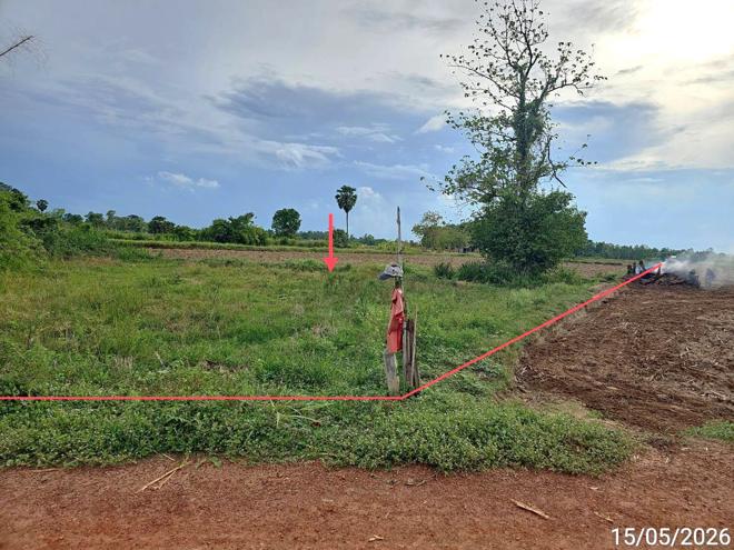 รูป ที่ดินว่างเปล่า 6305 ตร.วา บางกระทุ่ม พิษณุโลก 1.4M - รูปที่ 4/15