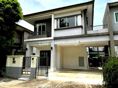 ขายบ้านแฝด : Sss569 ขายบ้านแฝด 2 ชั้น เอโทล บาหลี บีช อ่อนนุช-ลาดกระบัง ATOLL BALI BEACH สภาพดี