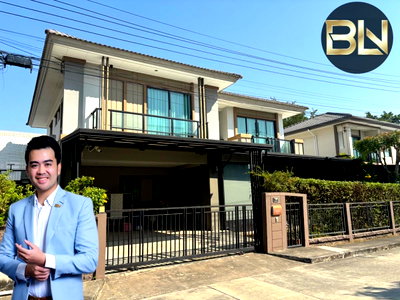 เช่าบ้านเดี่ยว ถนนกิ่งแก้ว : ให้เช่า หนึ่งในบ้านที่มูลค่าตกแต่งสูงสุดในโครงการ "ภัสสร เพรสทีจ บางนา-สุวรรณภูมิ" ใกล้เมกาบางนาและสนามบินสุวรรณภูมิ