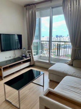 🔥22K- ห้องกว้าง 1นอน แต่งสวย ชั้นสูงสุด วิวดีไม่โดนบล็อก เฟอร์จัดเต็ม พร้อมเข้าอยู่ คอนโดทำเลดีมาก ติด MRT ห้วยขวาง  @  Rhythm Ratchada - Huai Khwang