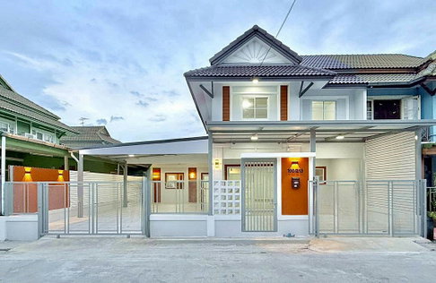 บ้านแฝด 5 ห้องนอน จอดรถได้ 3 – 4 คัน #หมู่บ้านพฤกษา 19 ถนนวัดลาดปลาดุก บางบัวทอง ใกล้เซ็นทรัล เวสเกต