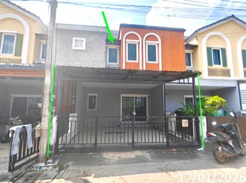 ทาวน์เฮ้าส์ 19.5 ตร.วา บ้านดี เดอะวัลเลย์ ปลวกแดง-ระยอง ปลวกแดง ระยอง 2.1M