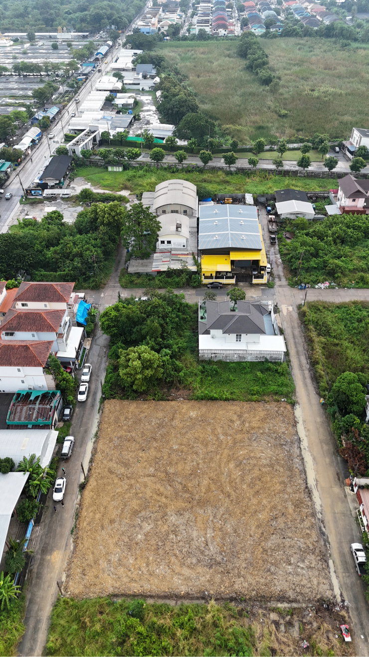 ขายที่ดิน : ที่ดิน1ไร่ทวีวัฒนา9 ใกล้ตลาดธนบุรี สนามหลวง2 เพียง500m 