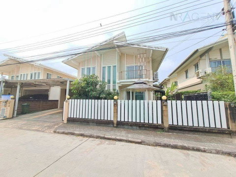 📌 For Rent 2-story House PRUKSAPURI CHANBUA BANGNA-TRAD KM.5 4 bedroom 4 bathroom
