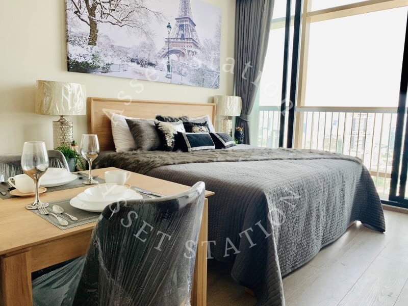 รูป 💎🏙️คอนโดหรู Park 24 ห้อง Studio ชั้นสูงวิวเมือง ทำเลใจกลางเมือง ใกล้ BTS พร้อมพงษ์ - รูปที่ 1/4