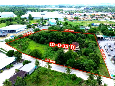 Land for sale Chonburi : Land for sale with 1 house ( For Sale by Owner)   
