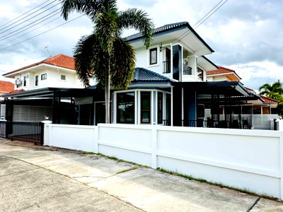 บ้านเดี่ยว ตำบลป่าตัน :  บ้านเดี่ยวหลังใหญ่หรู 2 ชั้น64 ตรว รีโนเวทใหม่ทั้งหลัง แปลงมุม ทิศเหนือ วิวดอยสุเทพ ซิตี้โฮมเพลส2  ติดสี่แยก สันกลาง-สันกำแพง ป่าบง สารภี เชียงใหม่
