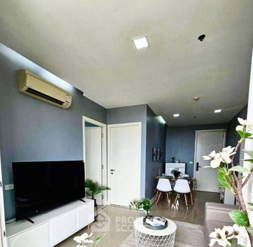คอนโด 2 ห้องนอน T.C. Green Rama 9 ชั้น 18 ใกล้ MRT พระราม 9 (ID 3029323)