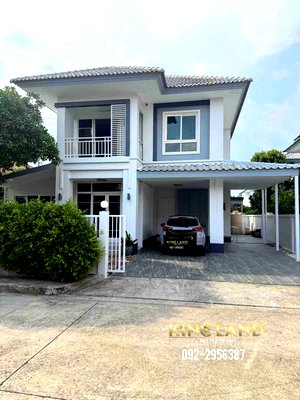 บ้านเดี่ยวให้เช่า : #ให้เช่าบ้านเดี่ยว 2ชั้น หมู่บ้านเสนา วิลล์ รามอินทรา กม.8 Sena Ville Ramindra KM.8 มี 3ห้องนอน 3ห้องน้ำจอดรถได้ 2คัน แอร์5ตัว