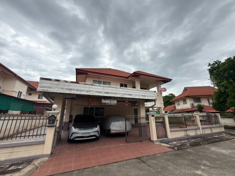 ขายบ้านเดี่ยว ม.รุ่งอรุณ 3 หางดง เชียงใหม่ 4 นอน 4 ห้องน้ำ พื้นที่ใช้สอย 200 ตร.ม. ฟังก์ชันครบ พร้อมอยู่