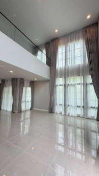 รูป MHR183 ให้เช่าบ้านเดี่ยวหรู THE CITY บางนา 2 หลังใหญ่สไตล์ Modern English โถงสูง 6 เมตร พื้นที่ 580 ตรม. ใกล้เมกาบางนาและโรงเรียนนานาชาติ - รูปที่ 8/11