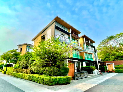 ขายบ้านเดี่ยว : *HOT*ขายบ้านเดี่ยว 3 ชั้น The Gallery House Pattern เดอะ แกลเลอรี่ เฮ้าส์ แพทเทิร์น 4นอน 5น้ำ 57ตรว. ต่อเติมแล้ววัสดุเกรดพรีเมี่ยม แปลงมุม สงบ!!!!
