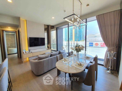 16th-Floor 2-BR Celes Asoke, 50m To MRT Sukhumvit (ID 419934)