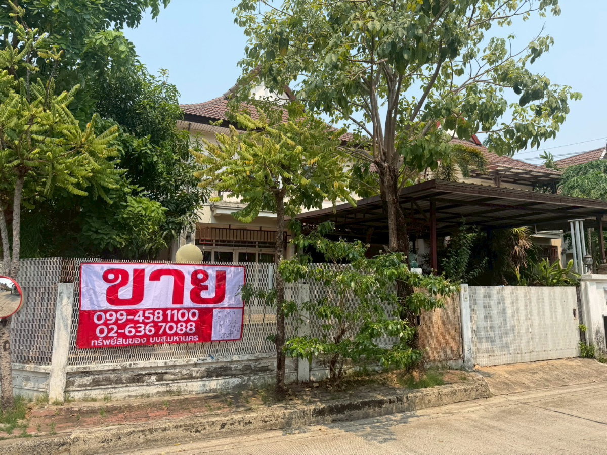 รูป 🏡 บ้านเดี่ยวแปลงมุม หมู่บ้านอารีนา การ์เด้น บางนา–สุวรรณภูมิ - รูปที่ 1/7