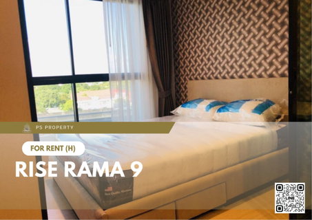 รูปภาพ ให้เช่า ✨ Rise Rama 9 ✨ เฟอร์นิเจอร์ และ เครื่องใช้ไฟฟ้าครบ ใกล้ ARL รามคำแหง
