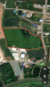 ขาย ที่ดิน จ.สมุทรปราการ อ.พระสมุทรเจดีย์ 12 ไร่ 1 งาน 99 ตรว