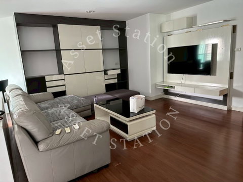 For Rent!! Belle Grand Rama 9 Near MRT Rama9 🏩🚄 3 bedroom  2 bathroom Exceptional Value! 💙🎀
