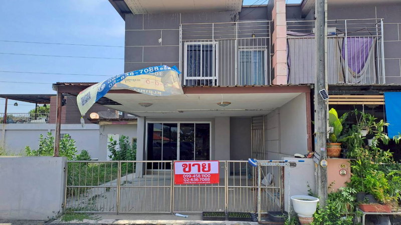 ขายทาวน์โฮม : 🏡 ทาวน์เฮ้าส์แปลงมุมหายาก — ที่ดินกว้างพิเศษ ม.กานต์สินีวิลล์ 2 พานทอง ชลบุรี
