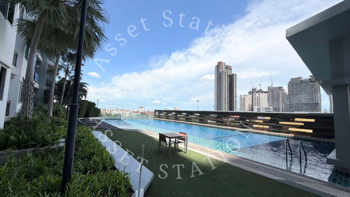 รูป ขายห้องสวย🌿Supalai Park Ekkamai-Thonglor ชั้นสูง ห้องกว้าง วิวเมือง 🌟 - รูปที่ 12/12
