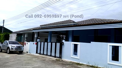 เช่าบ้านเดี่ยว ชลบุรี : บ้านให้เช่า บางเสร่ นาวีเฮ้าส์ 40 2 ห้องนอน 2 ห้องน้ำ เจ้าของให้เช่าเอง