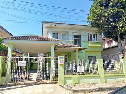 ขาย บ้านเดี่ยว 2 ชั้น ขนาดพื้นที่ 52 ตรว. ม. ปาริชาต ถ. 345 บางคูวัด จ.ปทุมธานี