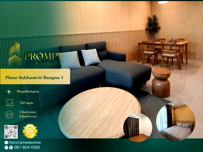 บ้านเดี่ยวให้เช่า : OP02141 - Pleno Sukhumvit-Bangna 3 : MegaBangna