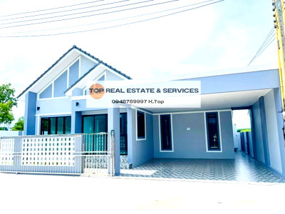 Houses for rent Rayong :  H̄ı̂ chèā b̂ān deī̀yw 3 nxn 2 n̂ả nikhm phạtʹhnā sxy 9 rayxng 52 House for rent, 3 bedrooms, 2 bathrooms, Nikhom Phatthana Soi 9, Rayong.