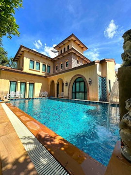 Luxury pool villa for sale, Nusa Chivani Pattaya, prime location near Pattaya.
